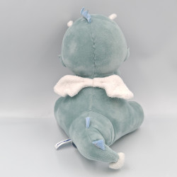 Doudou dragon bleu blanc LUMINOU
