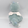 Doudou dragon bleu blanc LUMINOU