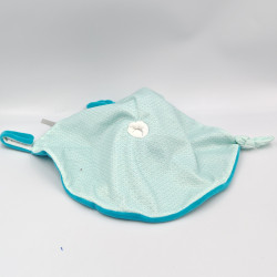 Doudou plat dragon bleu ailes étoile GIPSY