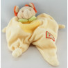 Doudou musical éléphant beige rouge jaune vert JOLLYBABY 