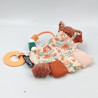 Doudou plat hochet biche Mélimélos DEGLINGOS