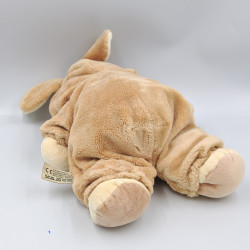Doudou ours déguisé en lapin ecru beige NICOTOY