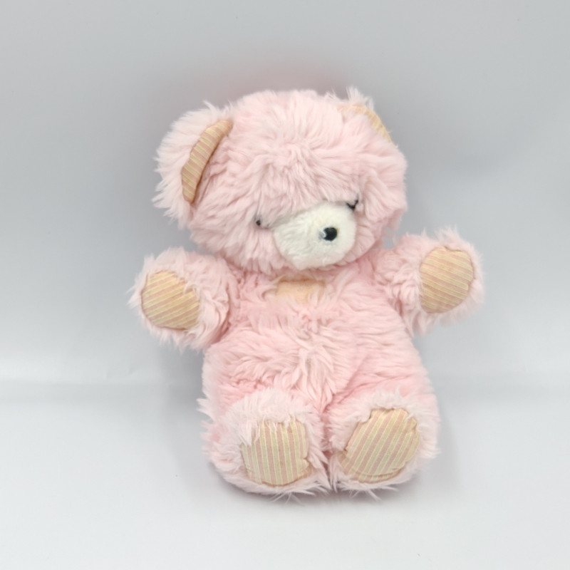 Doudou Ours rose TARTINE ET CHOCOLAT
