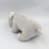 Doudou peluche rhinocéros gris NICOTOY