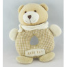 Doudou ours vichy beige BABY NAT 