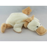 Doudou canard blanc beige TIAMO COLLECTION