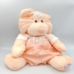Peluche Puffalump ours orange FISHER PRICE 1986
