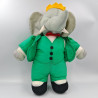 Peluche Eléphant Babar en toile