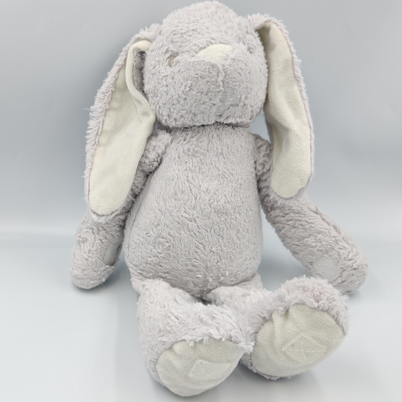Doudou lapin gris ATMOSPHERA
