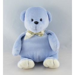 Doudou ours bleu AJENA