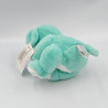 Doudou peluche chien bleu blanc GIPSY