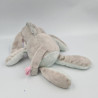 Doudou Bourriquet gris rose DISNEY NICOTOY