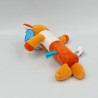 Doudou baton pouet renard orange blanc Roméo Baby nat