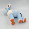 Doudou éléphant bleu orange jaune blanc SIMBA TOYS NICOTOY