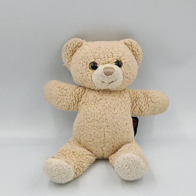 Peluche ours beige écru TRUDI
