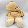 Range pyjama peluche ours beige écru TRUDI