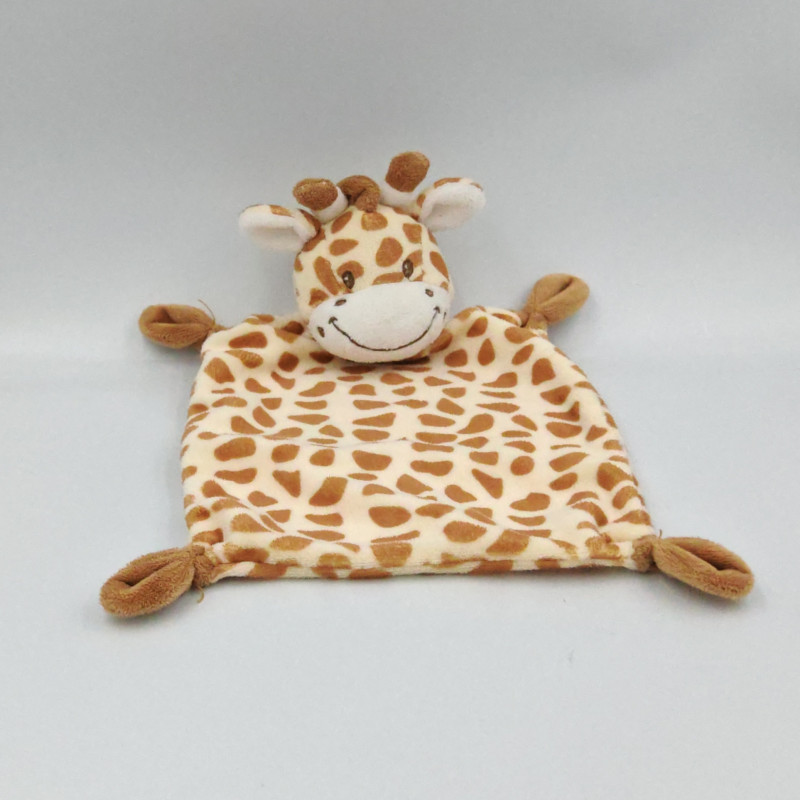 Doudou plat Girafe Nicotoy