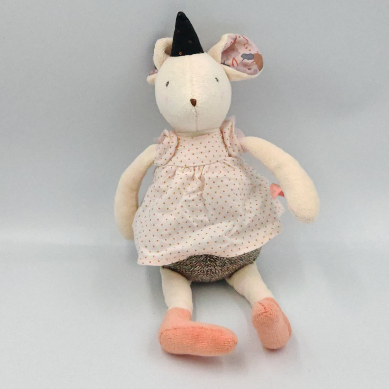 Doudou musical souris Mimi Il était une fois MOULIN ROTY