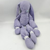 Doudou lapin violet mauve TARTINE ET CHOCOLAT