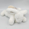 Doudou et compagnie lapin blanc beige Happy Wild