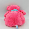 Doudou ours rose abeille brodée NOUNOURS