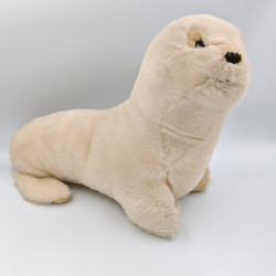 Peluche phoque otarie beige ANIMA
