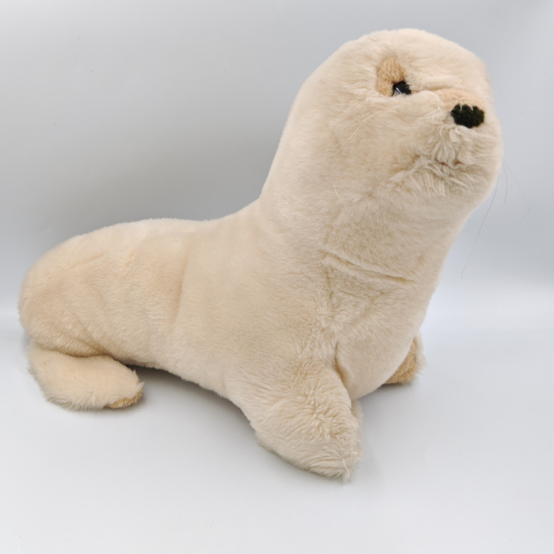 Peluche phoque otarie beige ANIMA