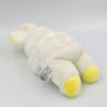 Ancienne peluche lapin blanc jaune HAMLEYS