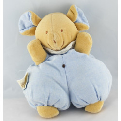 Doudou hippopotame marron HISTOIRE D'OURS