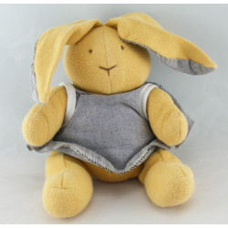 Doudou lapin blanc nez rose HISTOIRE D'OURS