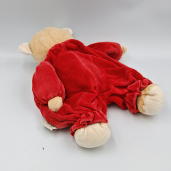 Doudou ours rouge BESTEVER 2009