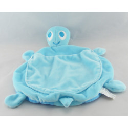 Doudou plat tortue verte violet bleu VETURA