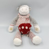 Doudou musical vache grise robe pois coccinelle Lolita et Paquito NOUKIE'S
