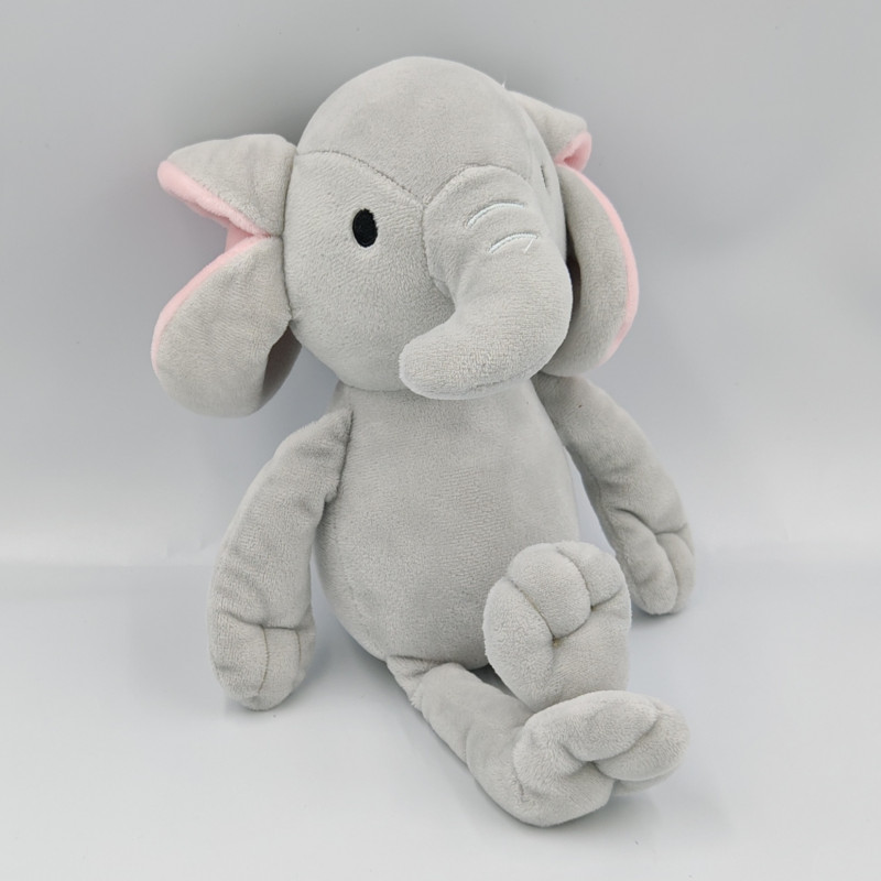 Doudou éléphant gris TWISTSHAKE