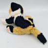 Peluche chat noir marron blanc TYCO KITTY KITTY KITTENS Petit Petit Chaton 1992