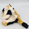 Peluche chat noir marron blanc TYCO KITTY KITTY KITTENS Petit Petit Chaton 1992