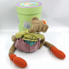 Doudou souris marron vert prune Monsieur Mouse Mousse MOULIN ROTY
