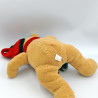 Doudou ours marron bonnet écharpe rouge vert FRANCE LOISIRS