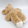 Ancienne peluche ours beige blanc Vintage