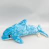 Doudou dauphin bleu blanc ALIA