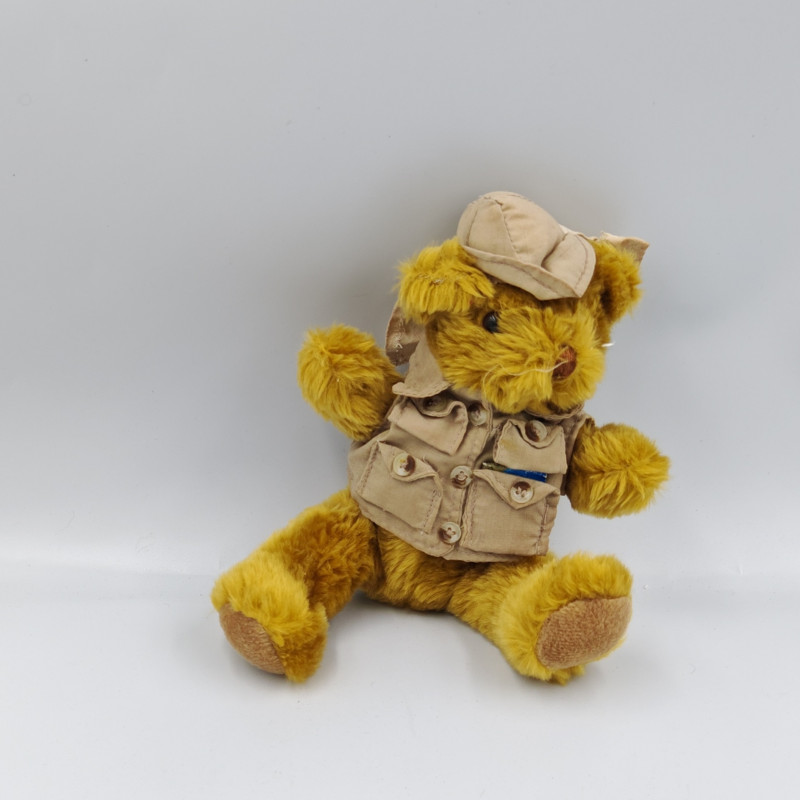Peluche ours explorateur THE TEDDY BEAR COLLECTION