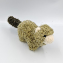 Ancienne peluche castor belette Vintage