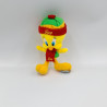 Petite Peluche Titi Le Canari jaune bonnet vert jaune rouge LOONEY TUNES