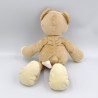 Doudou ours Beige écru NICOTOY