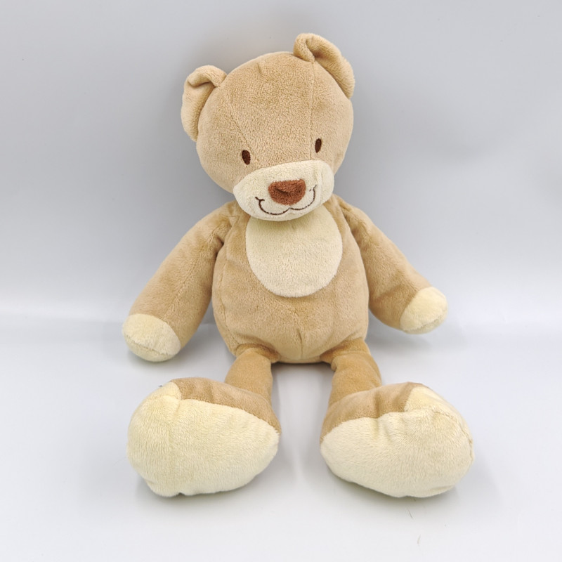 Doudou ours Beige écru NICOTOY