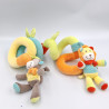Spirale d'activités doudou singe et lion NICOTOY KIABI