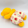 Doudou ours orange confiture framboise fraise NOUNOURS