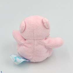 Mini Doudou ours rose clair Baby nat