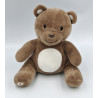 Doudou ours marron blanc ORCHESTRA PREMAMAN