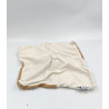 Doudou plat vache daisy blanc marron fleur JOLLYBABY
